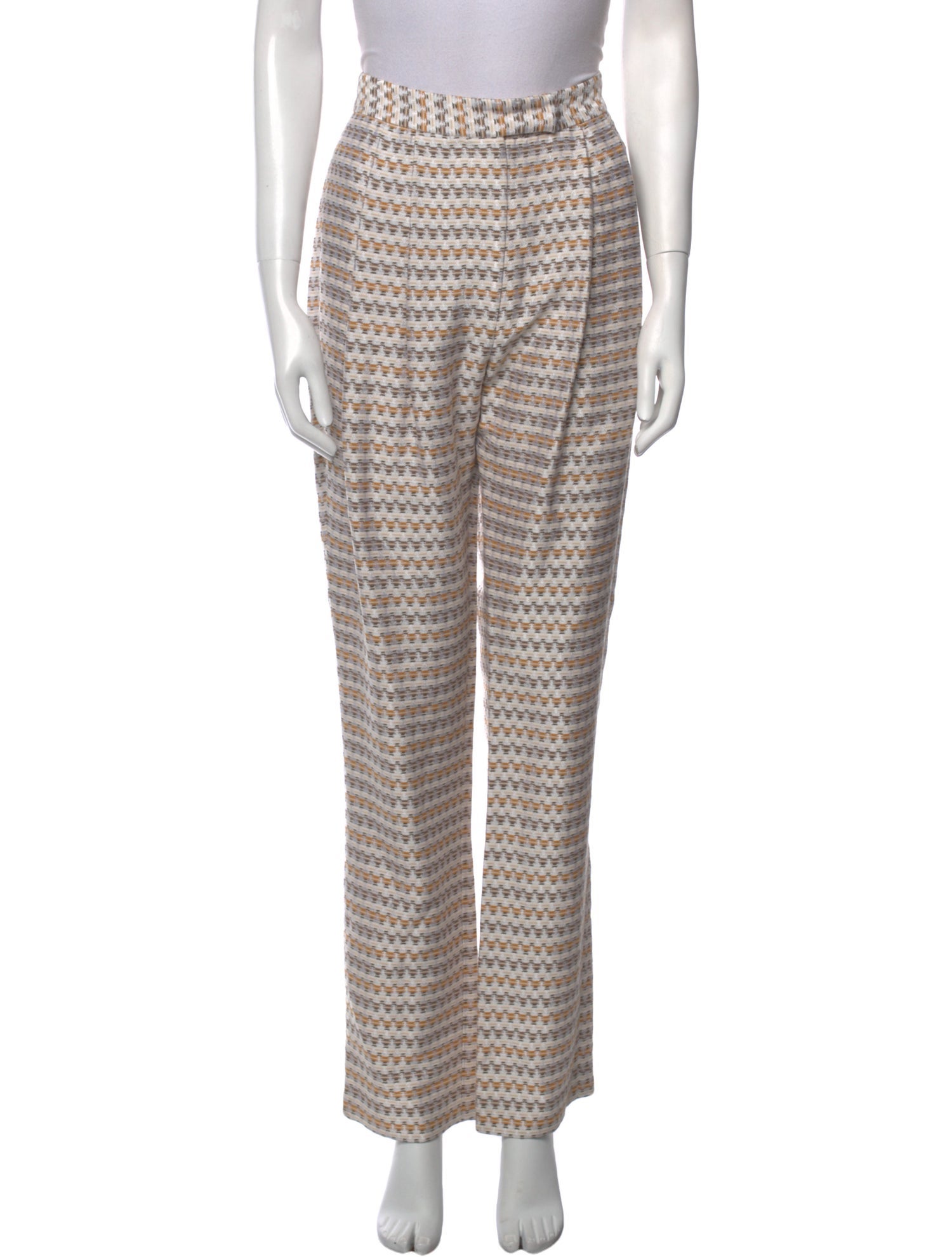 Suno Printed Straight Leg Pants