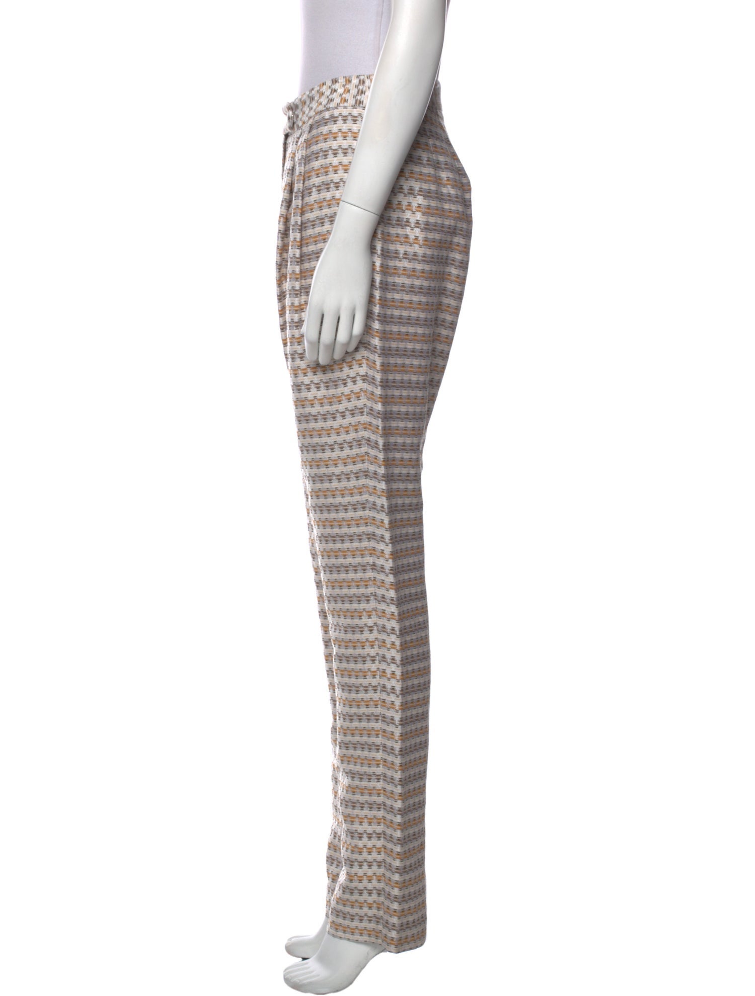 Suno Printed Straight Leg Pants