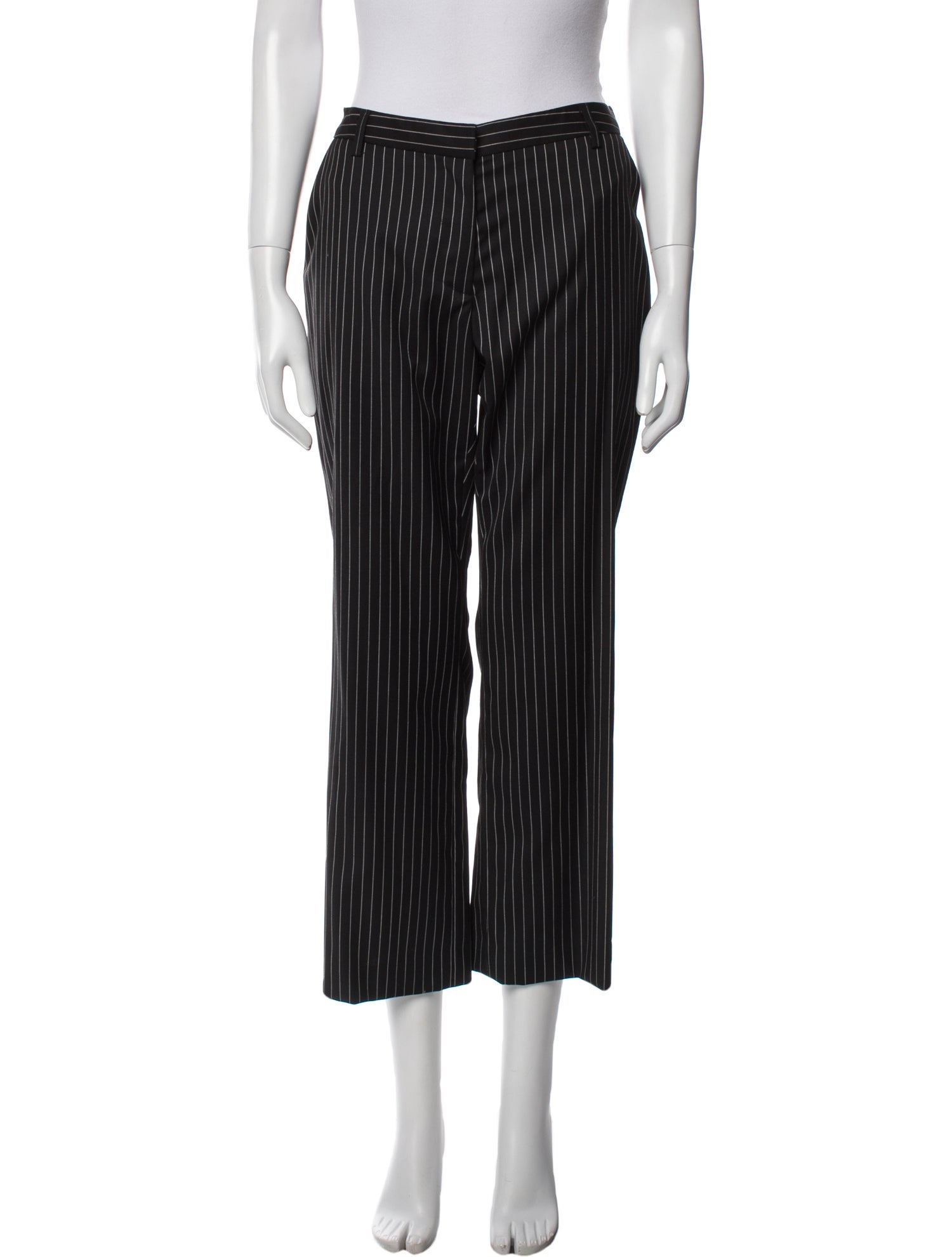 Suno Striped Wide Leg Pants