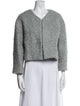 Suno Tweed Pattern Evening Jacket