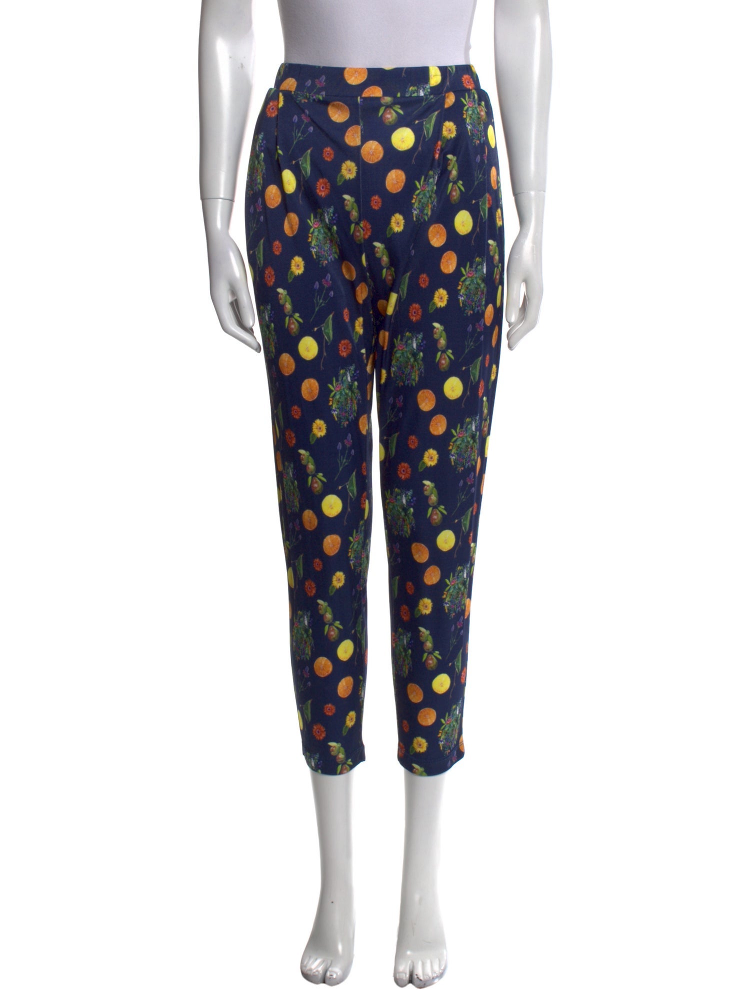 Suno Printed Skinny Leg Pants