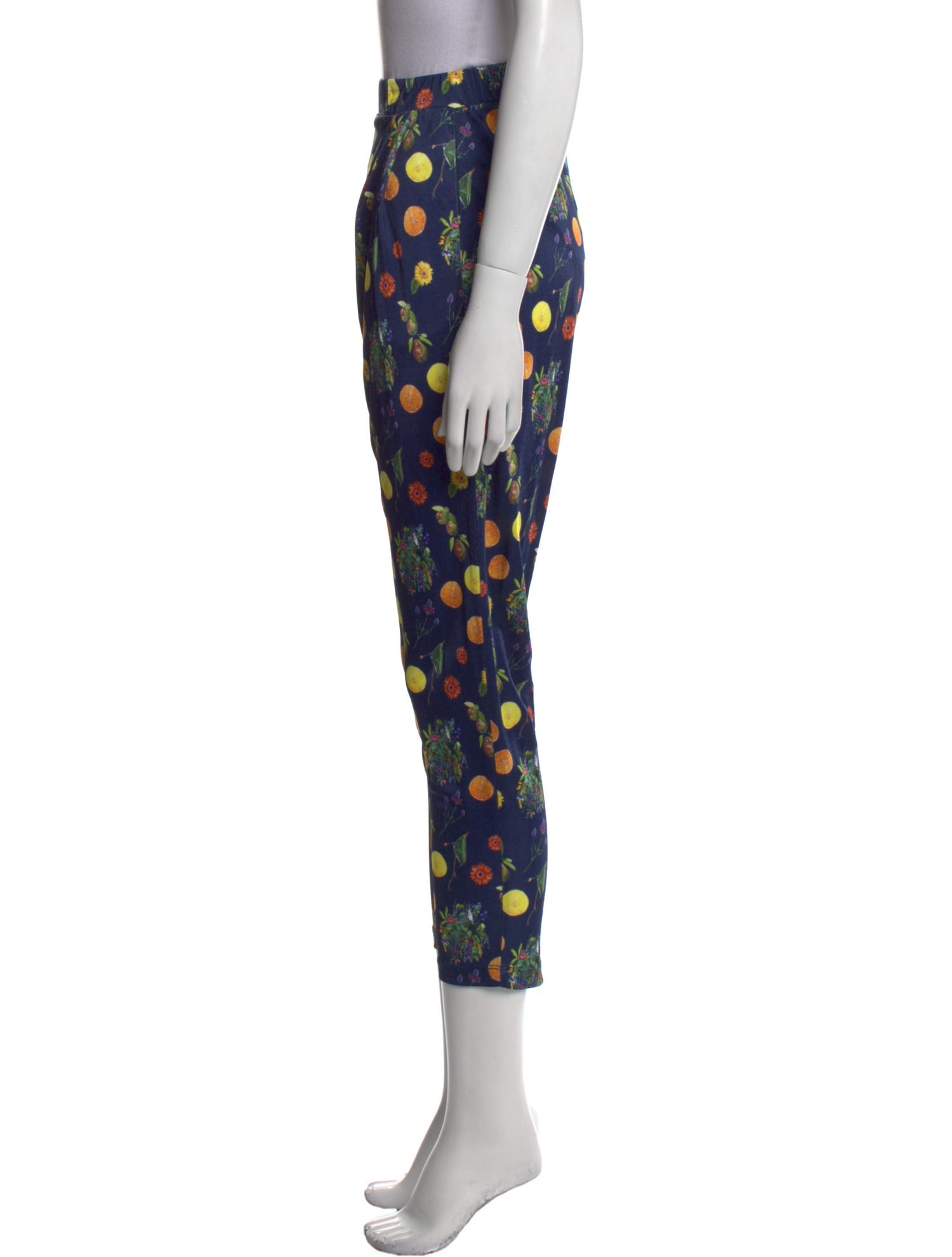 Suno Printed Skinny Leg Pants