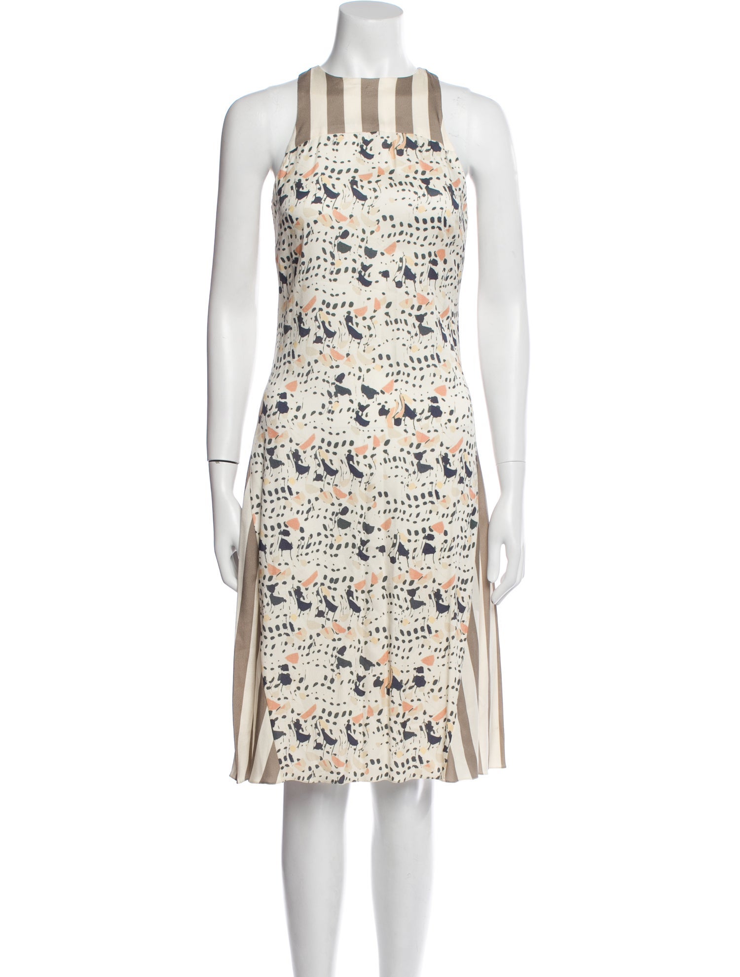 Suno Printed Midi Length Dress