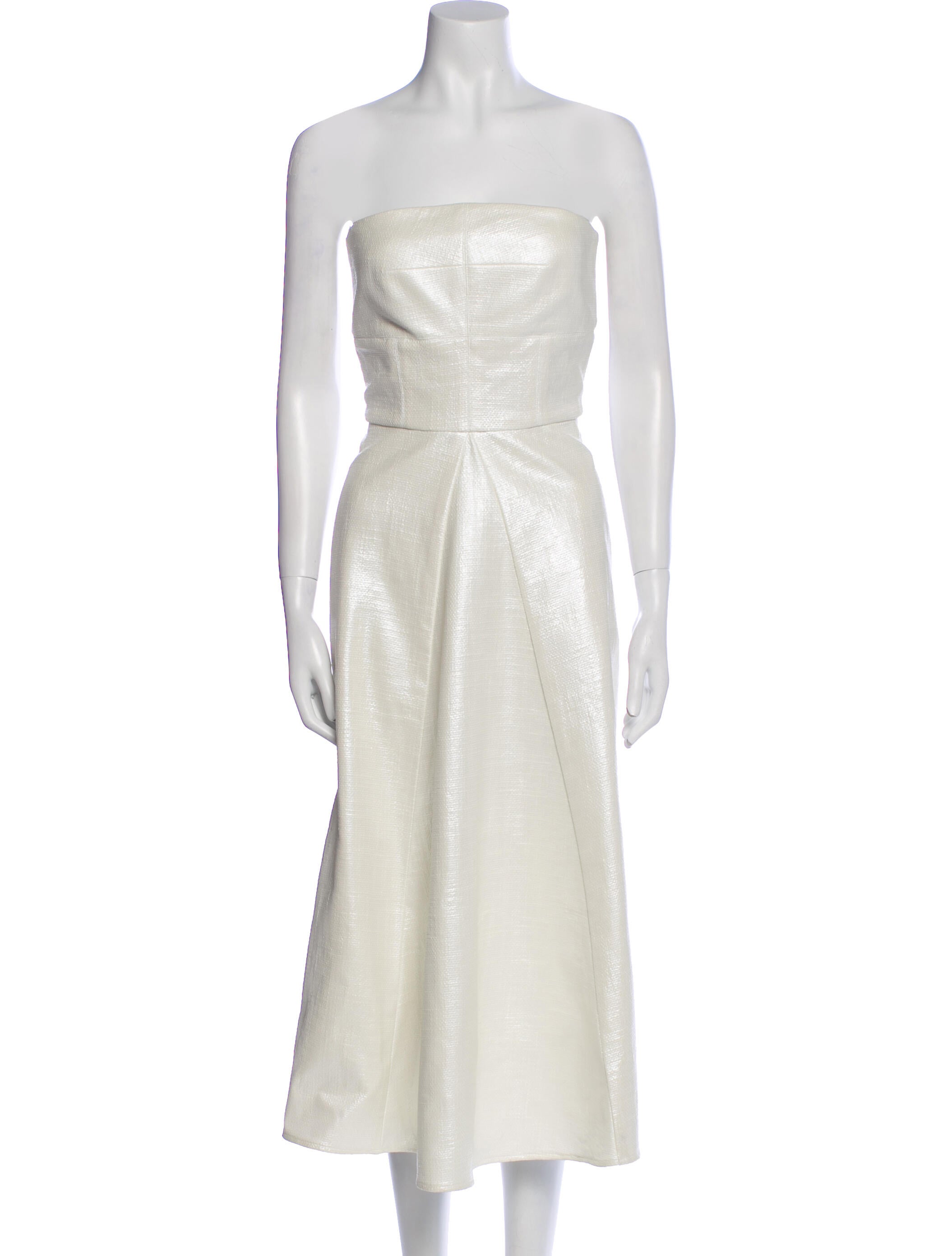 Suno Strapless Long Dress