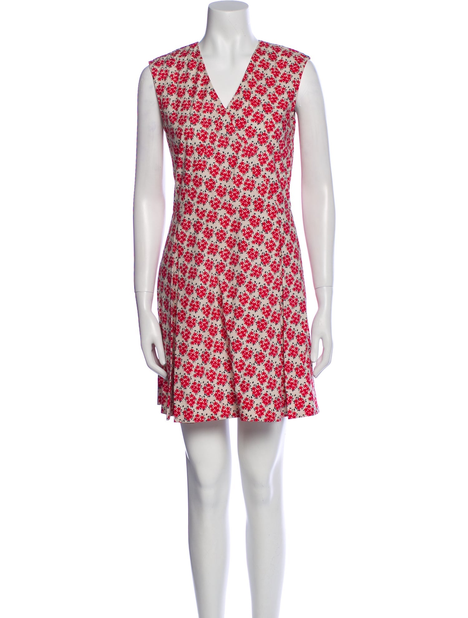 Suno Printed Mini Dress