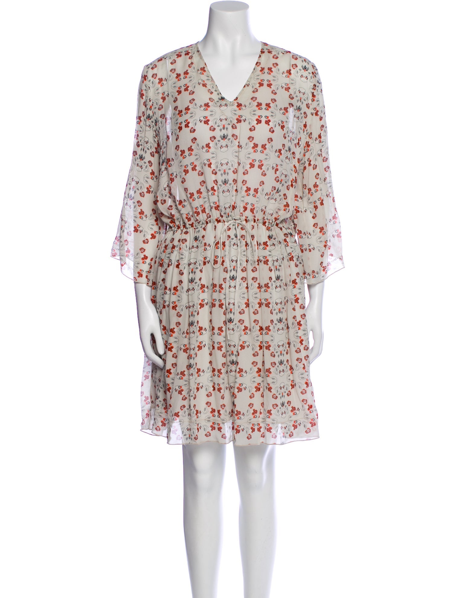 Suno Silk Mini Dress