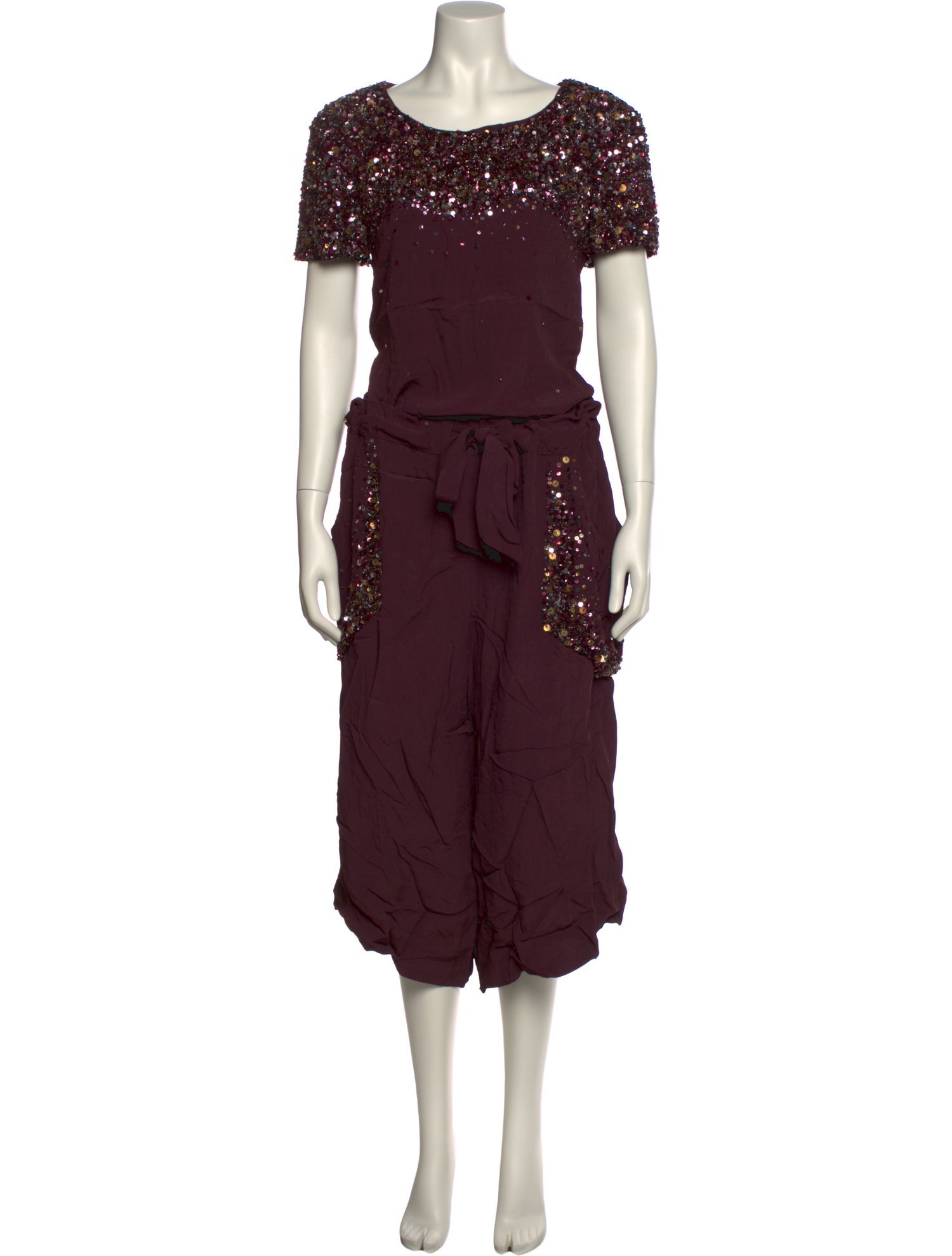 Suno Scoop Neck Jumpsuit