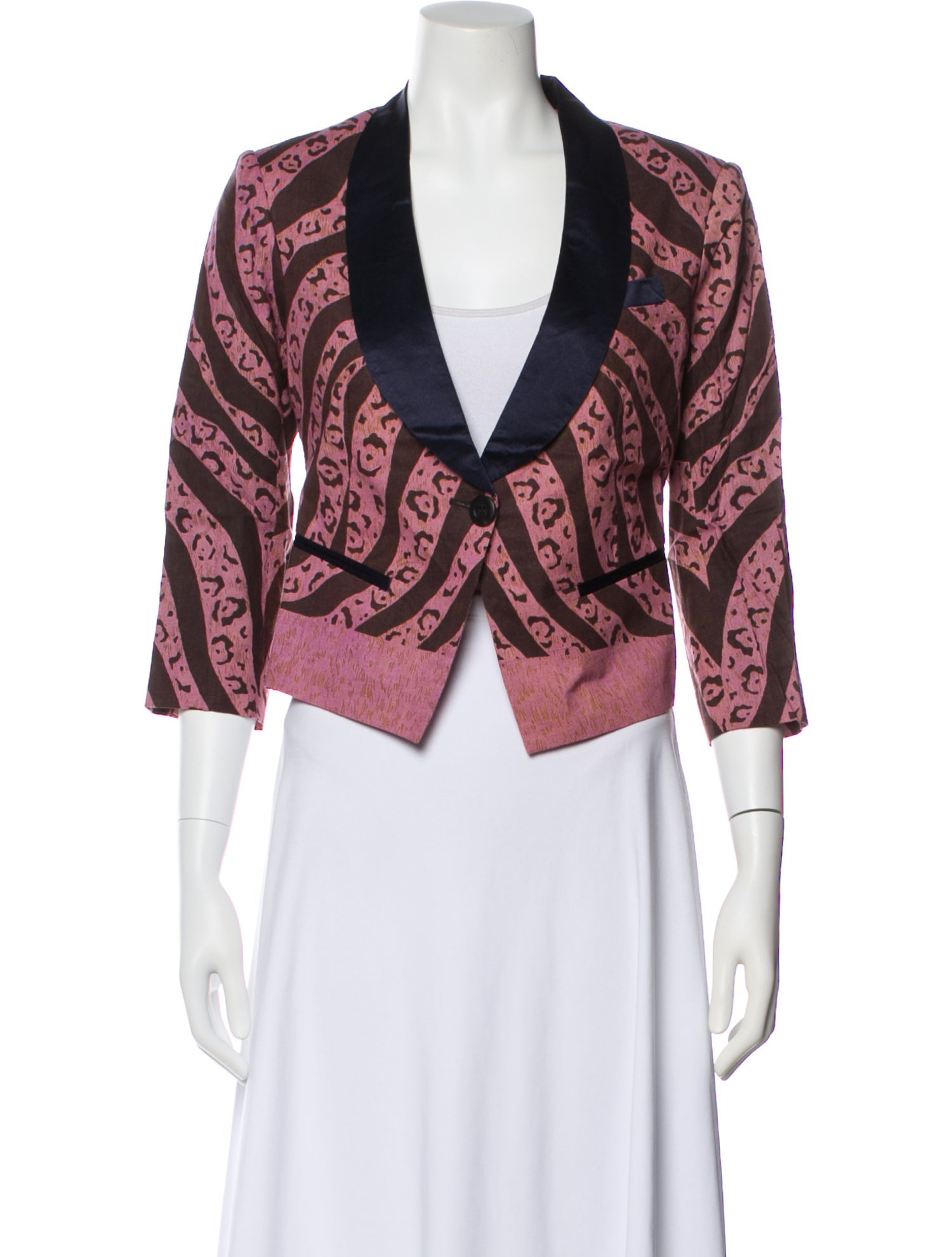 Suno Animal Print Evening Jacket w/ Tags