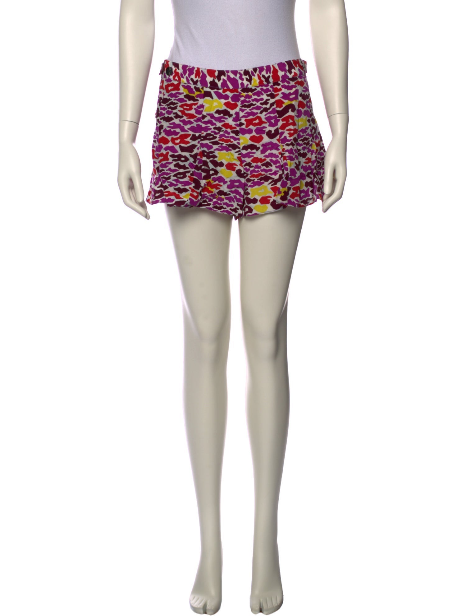 Suno Printed Mini Shorts