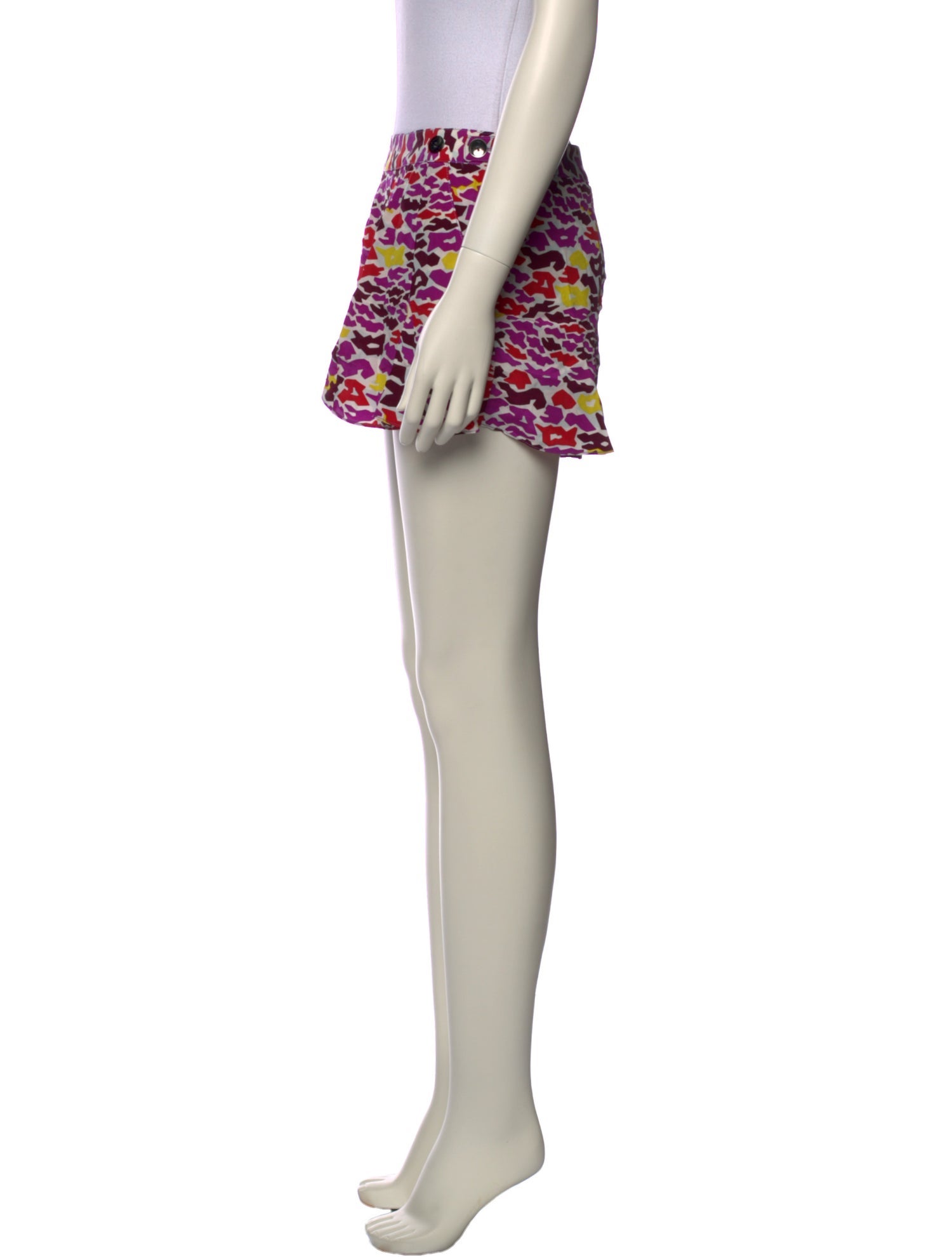 Suno Printed Mini Shorts