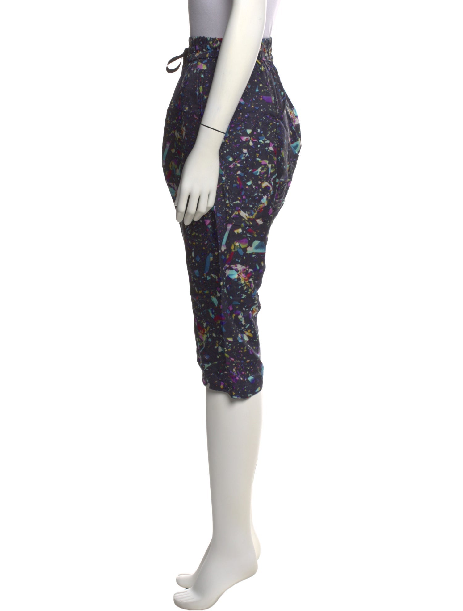 Suno Printed Knee-Length Shorts