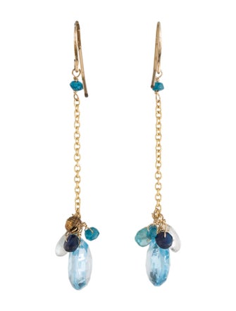 Suneera Multistone Drop Earrings