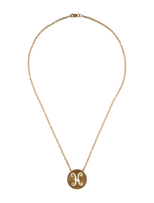 Suneera Champagne Diamond Pisces Necklace