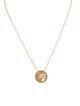 Suneera Champagne Diamond Virgo Pendant Necklace