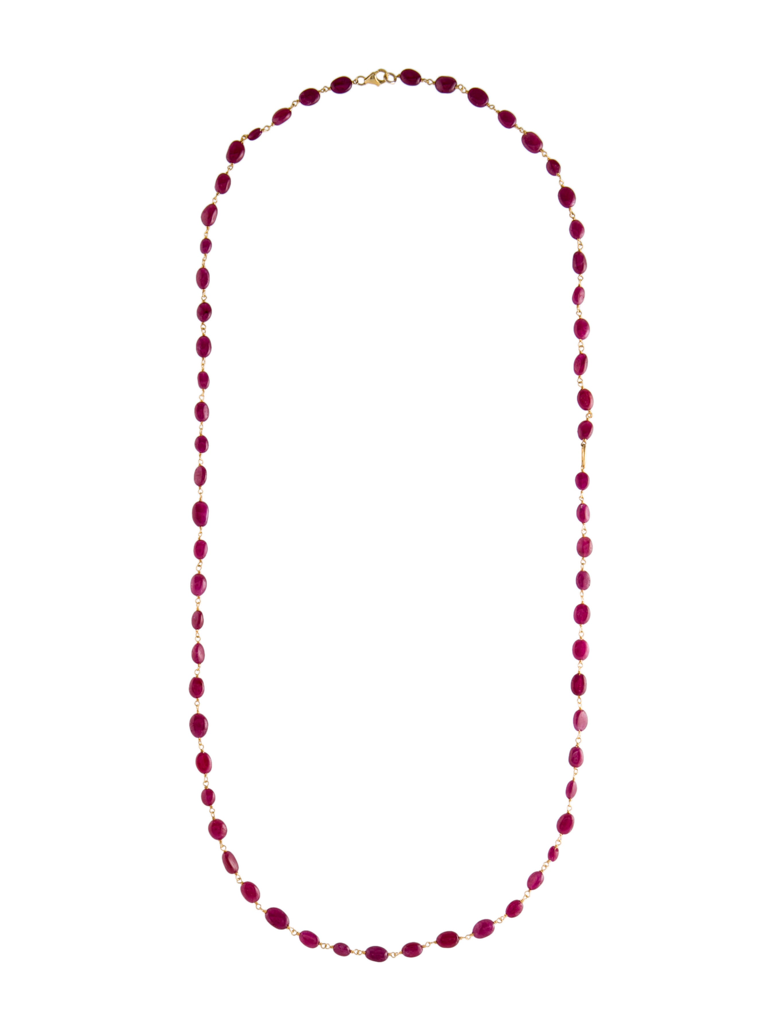 Suneera Ruby Convertible Bead Strand Necklace
