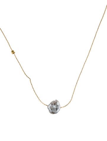 Suneera Pendant Necklace 14K Pearl 7.5-9.0mm