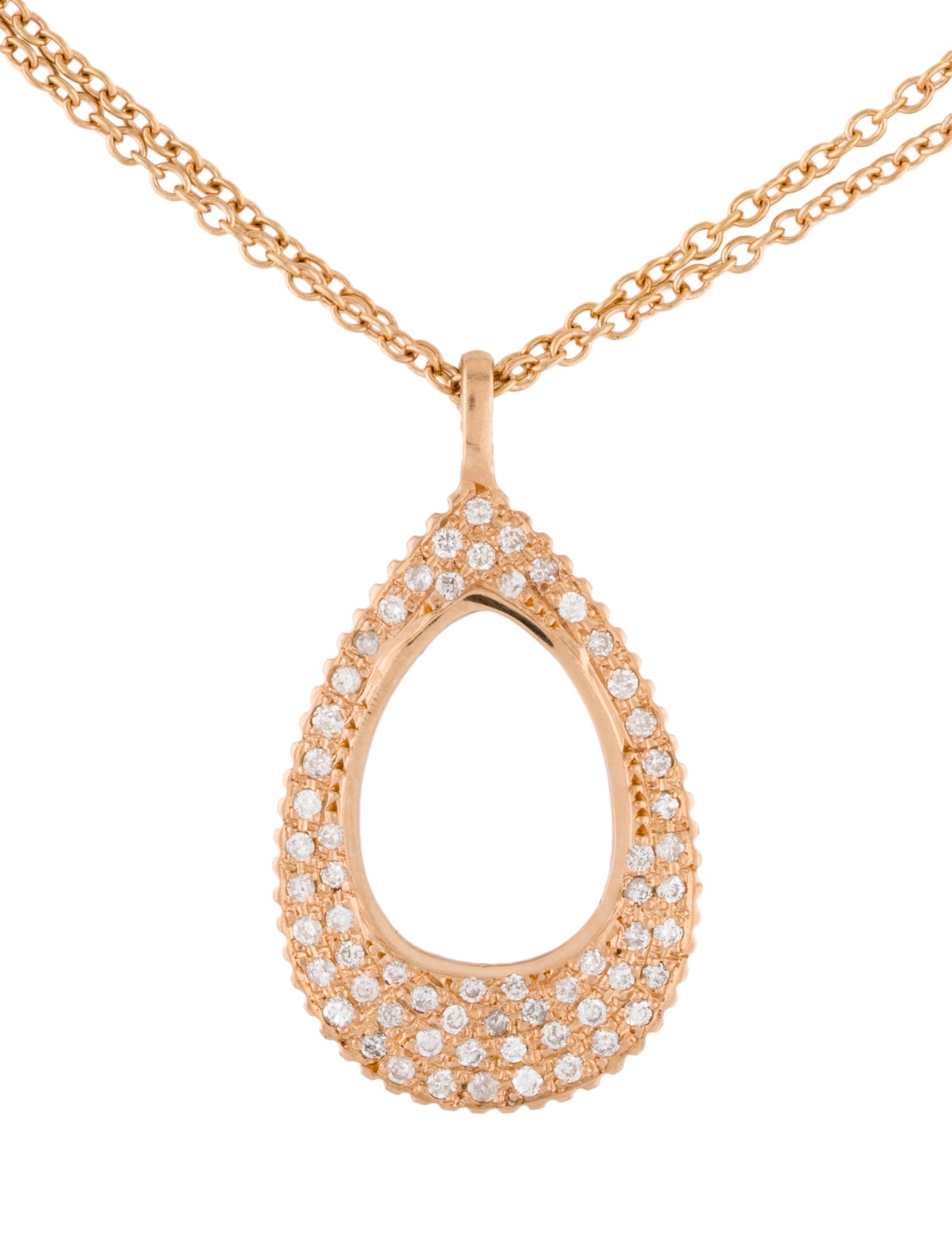 Suneera 18K Diamond Pendant Neckalce