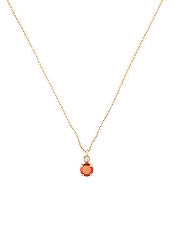 Suneera Pendant Necklace 14K Sapphire & Diamond