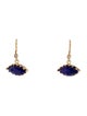 Suneera Lapis Lazuli & Diamond Stud Earrings