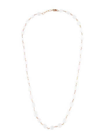 Suneera Bead Strand 14K Moonstone Labradorite Necklace