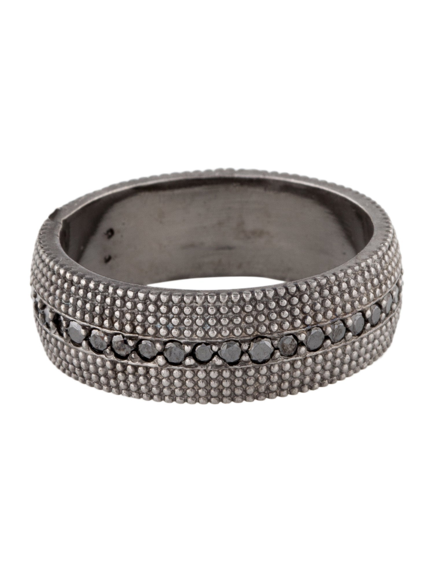 Suneera Diamond Textured Band