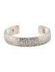 Suneera Diamond Hammered Cuff Bracelet
