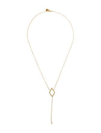 Suneera Diamond Lavalier Necklace