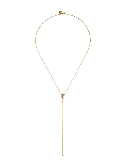 Suneera Diamond Lavalier Necklace