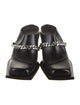 Sunni Sunni Leather Chain-Link Accents Loafers