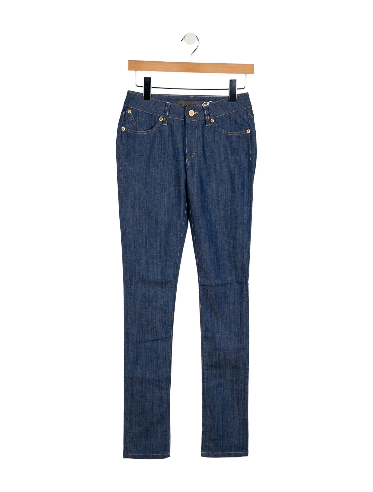 Superfine Mid-Rise Skinny Leg Jeans w/ Tags