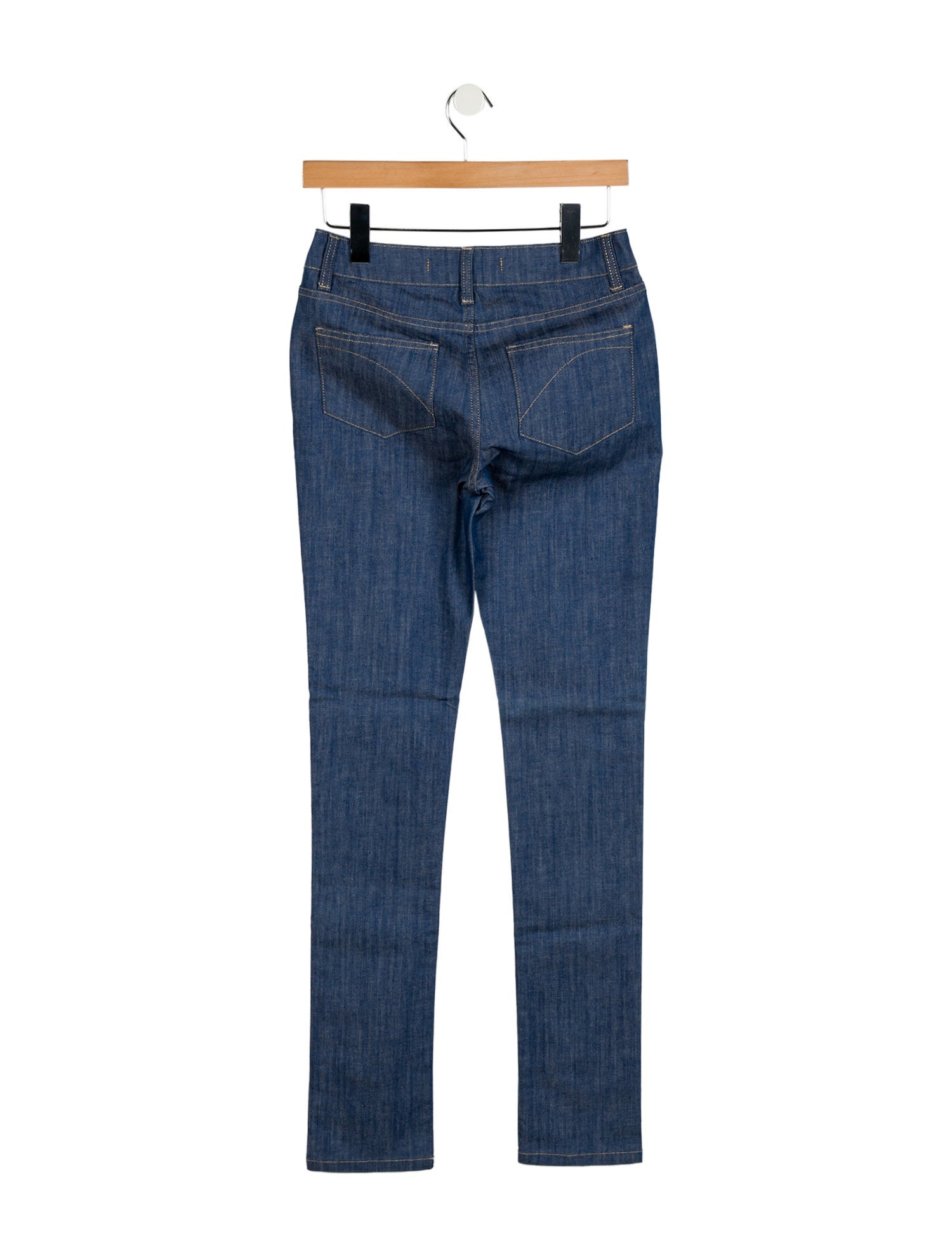 Superfine Mid-Rise Skinny Leg Jeans w/ Tags