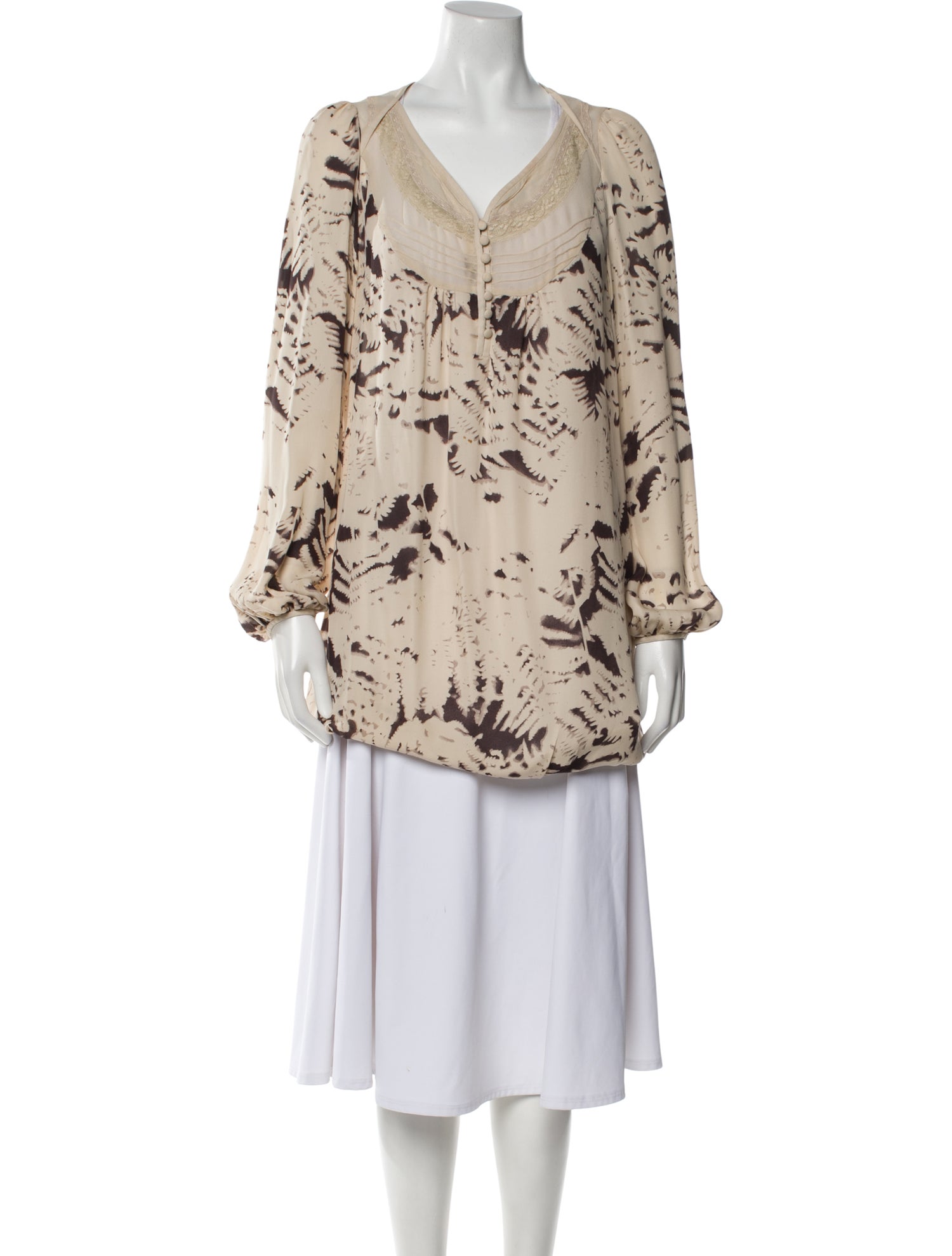 Super Yaya Silk Printed Tunic