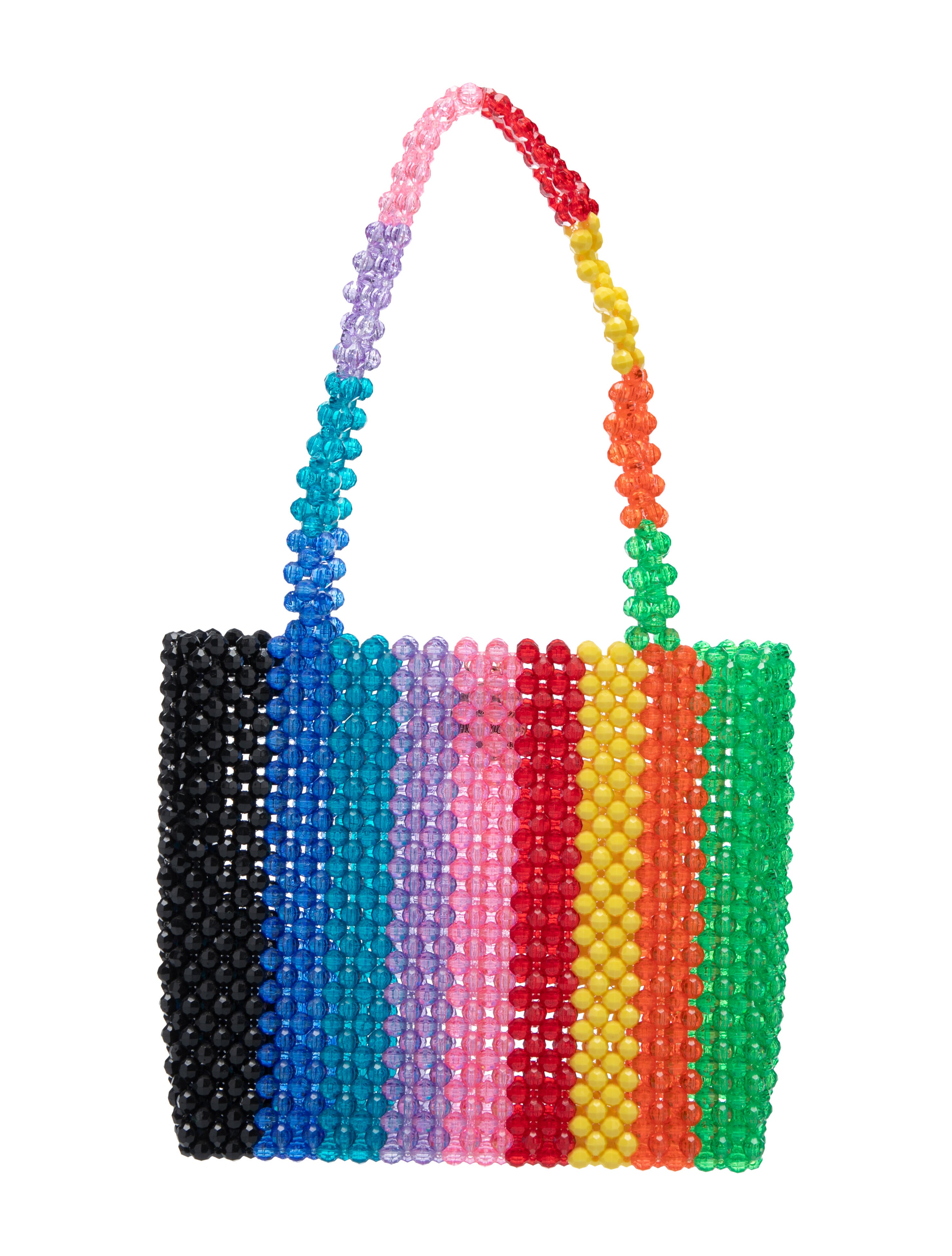 Susan Alexandra Acrylic Top Handle Bag