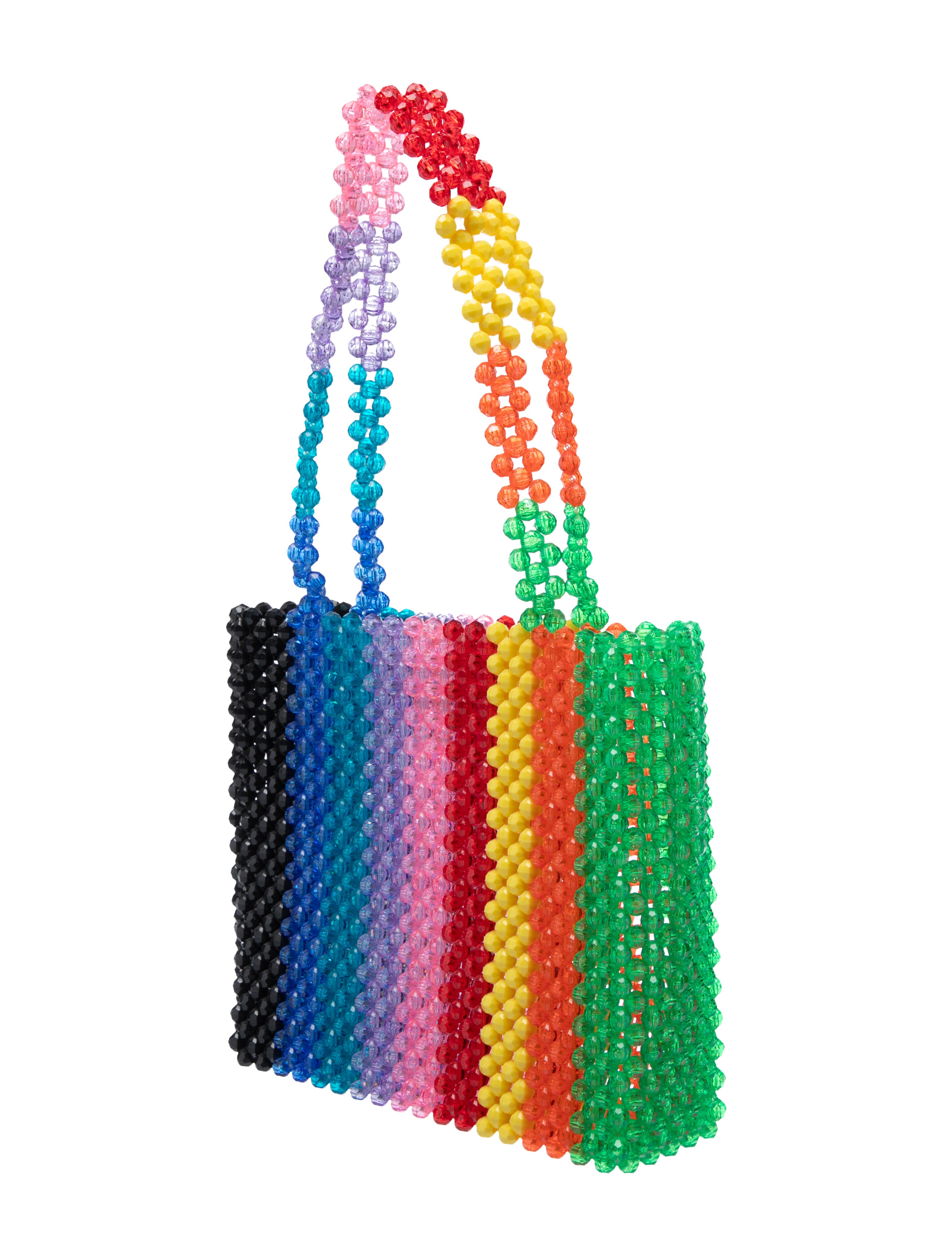 Susan Alexandra Acrylic Top Handle Bag