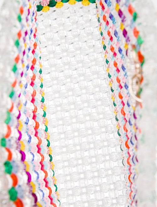 Susan Alexandra Acrylic Top Handle Bag