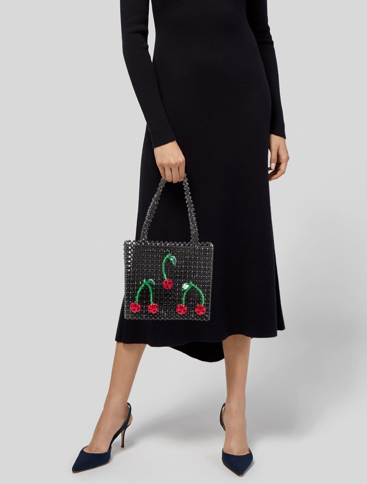 Susan Alexandra Acrylic Top Handle Bag