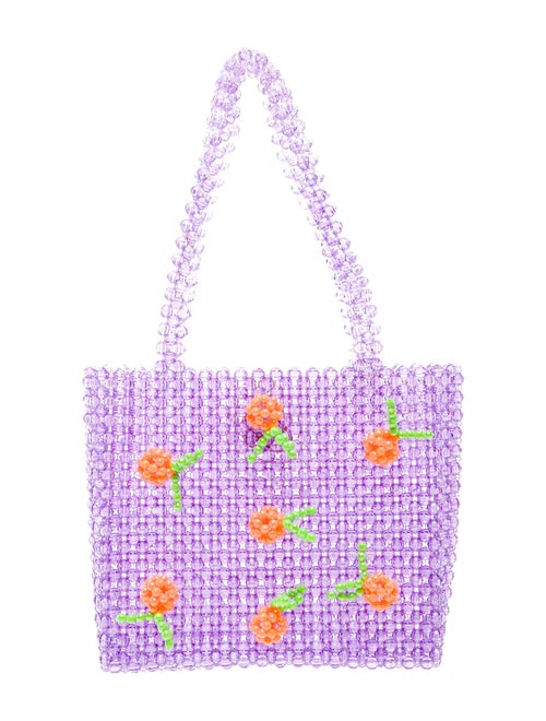 Susan Alexandra Acrylic Top Handle Bag