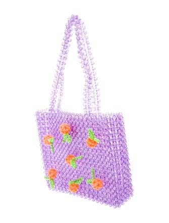 Susan Alexandra Acrylic Top Handle Bag