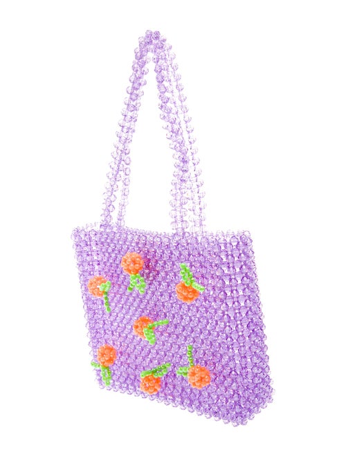 Susan Alexandra Acrylic Top Handle Bag