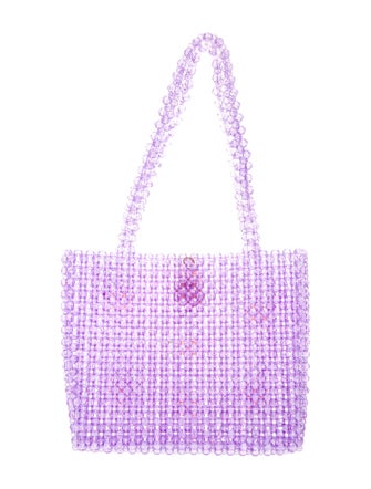 Susan Alexandra Acrylic Top Handle Bag