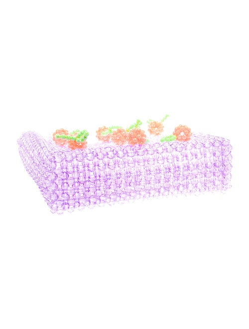 Susan Alexandra Acrylic Top Handle Bag