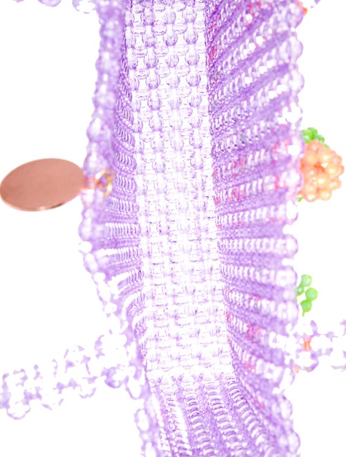 Susan Alexandra Acrylic Top Handle Bag