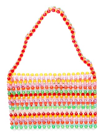 Susan Alexandra Acrylic Top Handle Bag