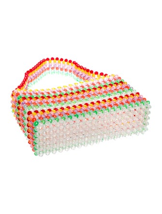 Susan Alexandra Acrylic Top Handle Bag