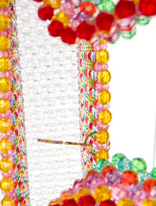 Susan Alexandra Acrylic Top Handle Bag