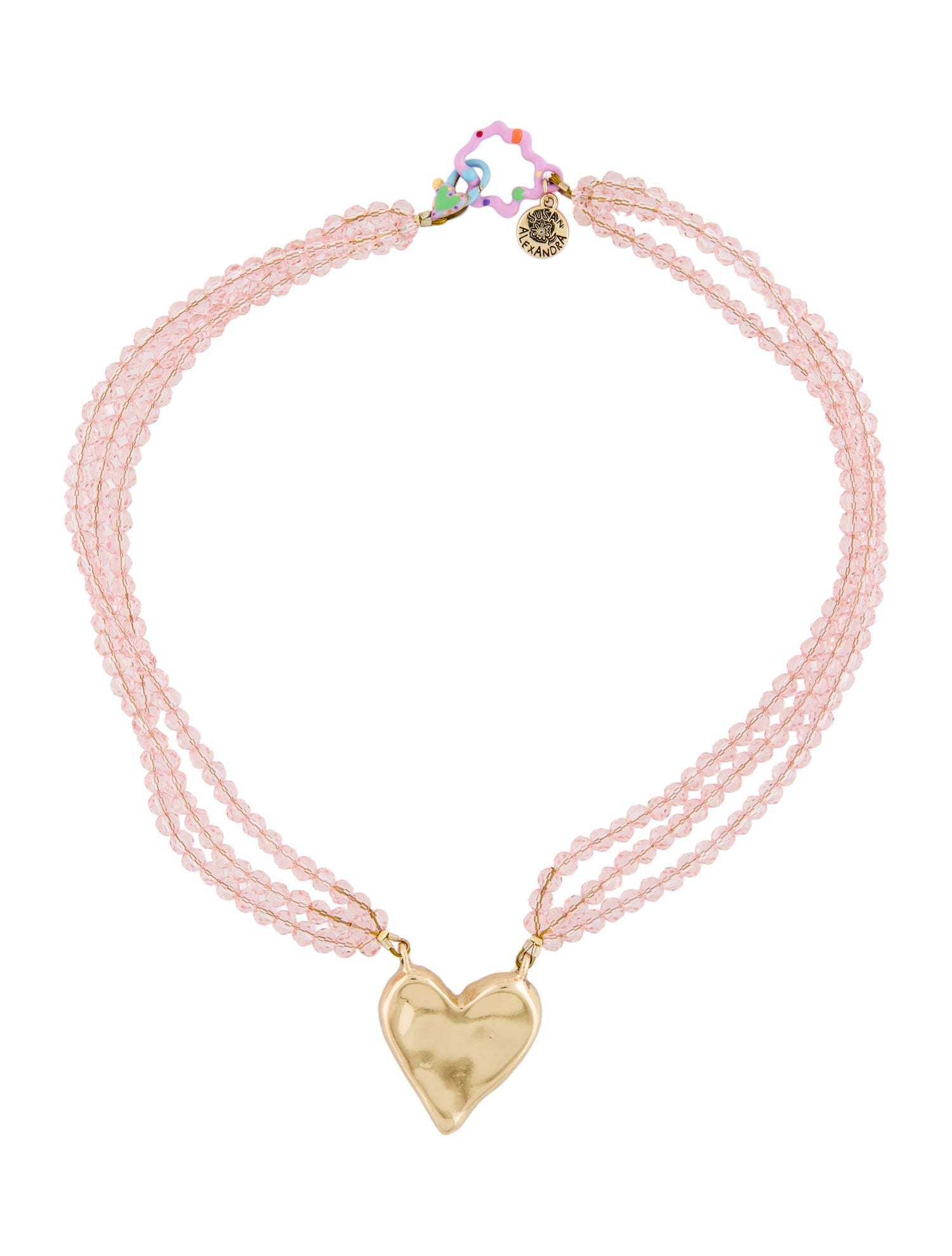 Susan Alexandra Whole Heart Choker Necklace