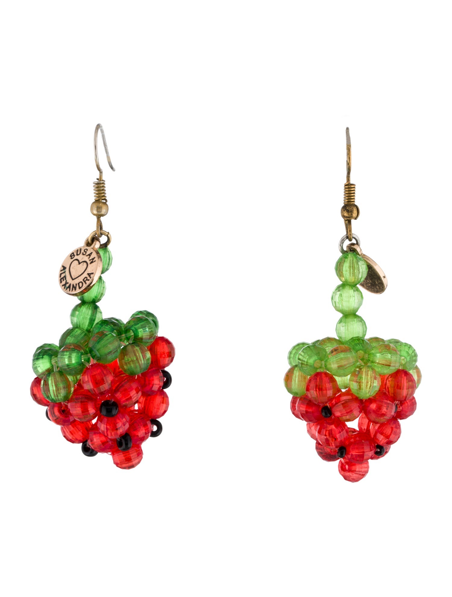 Susan Alexandra Strawberry Drop Earrings