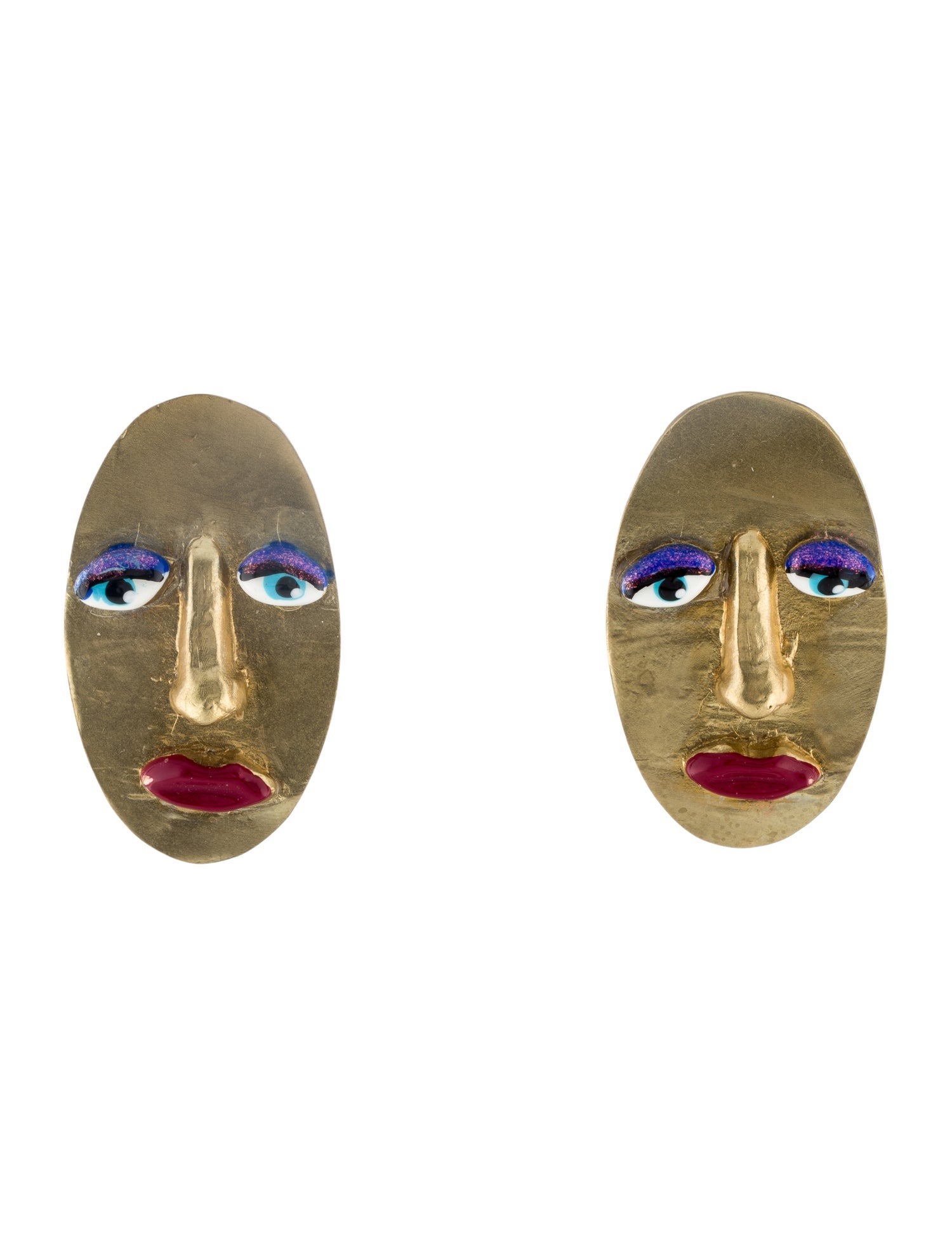 Susan Alexandra Enamel `Best Friends' Drop Earrrings