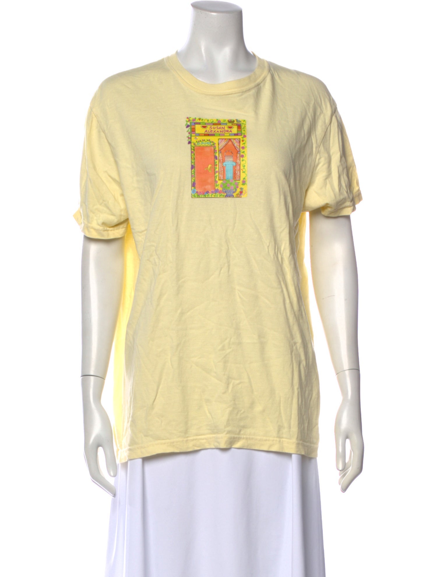 Susan Alexandra Graphic Print Crew Neck T-Shirt