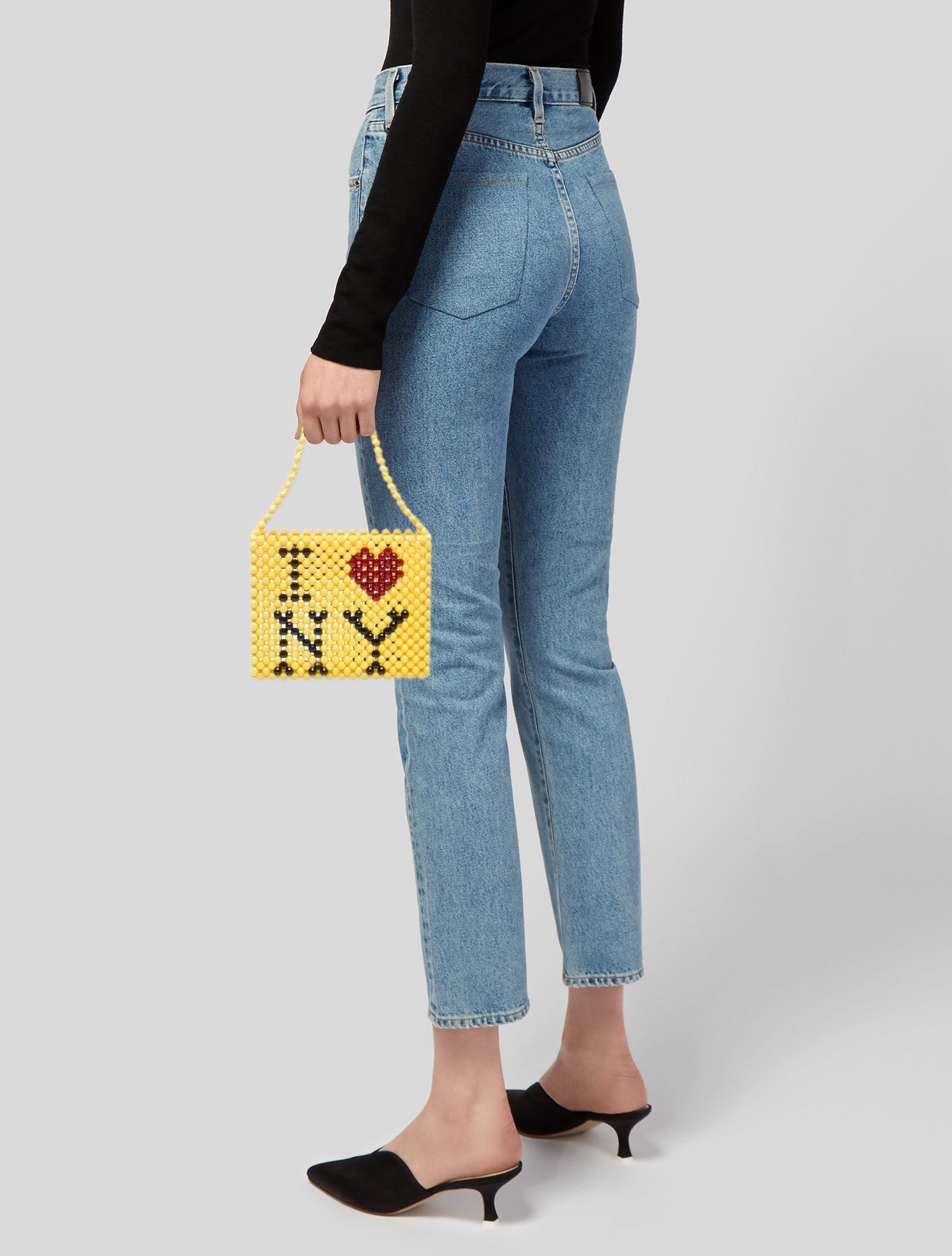 Susan Alexandra Acrylic Top Handle Bag